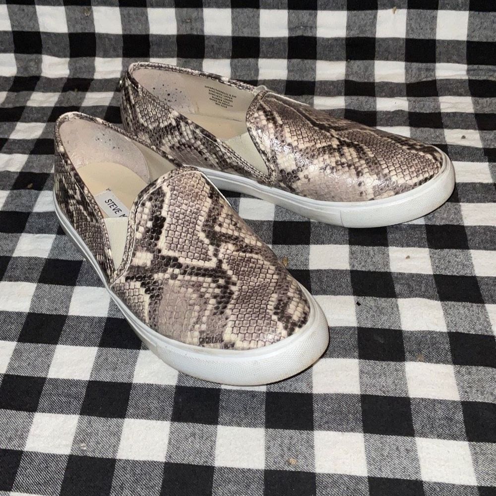 Steve Madden “snake” Slide On Shoes